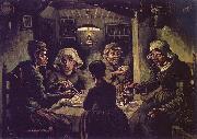 Vincent Van Gogh The Potato Eaters oil painting on canvas